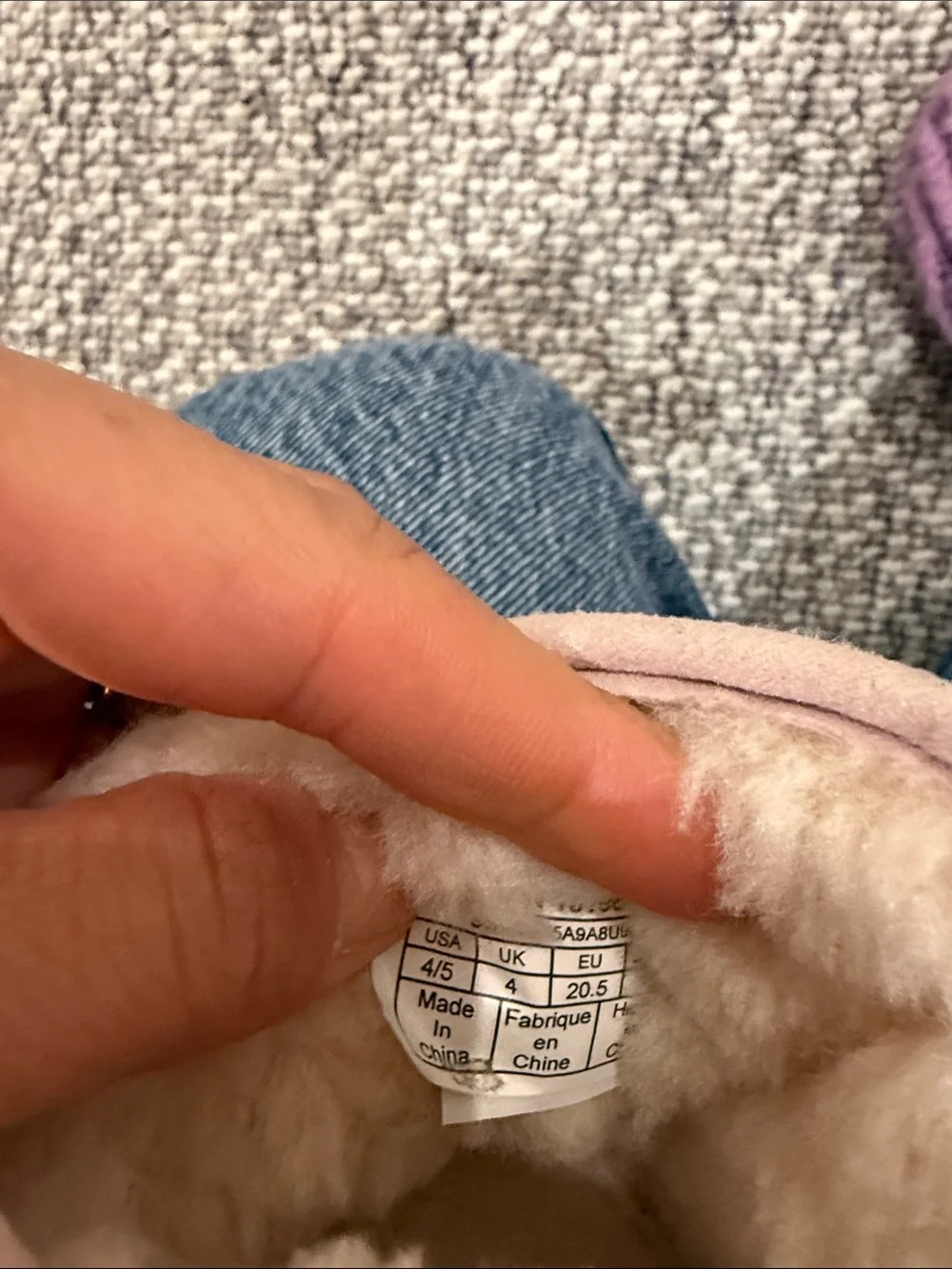 UGG sparkling silver